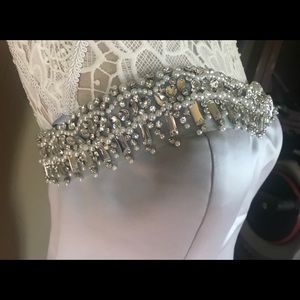 Jovani Gown with Swarovski and pearls